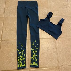 Fabletics legging & bra XS